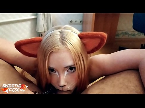 ❤️ Kitsune loro dick na kụkọba n'ọnụ ya ☑ Anal porn